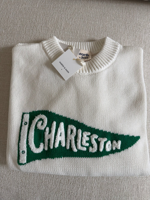 Sadie Crew Neck Sweater - Charleston Pendant