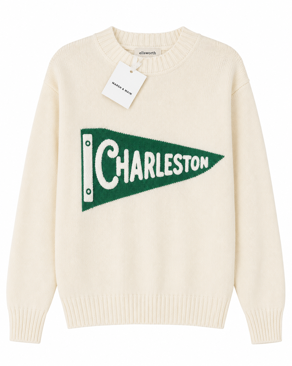Sadie Crew Neck Sweater - Charleston Pendant