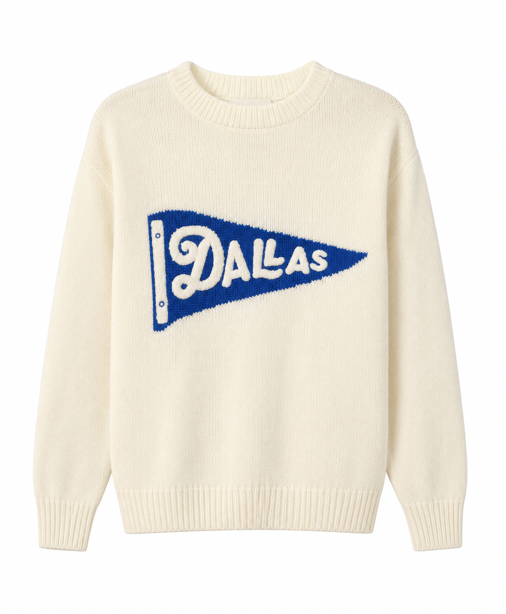 Sadie Crew Neck Sweater - Dallas Pendant